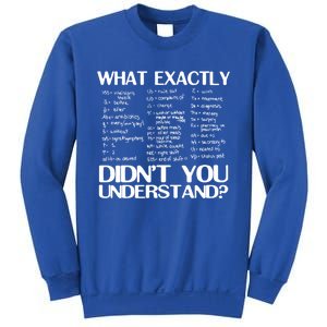 Health Rn Medicine What Exactly Didnt You Understand Gift Sweatshirt