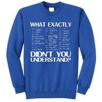 Health Rn Medicine What Exactly Didnt You Understand Gift Sweatshirt