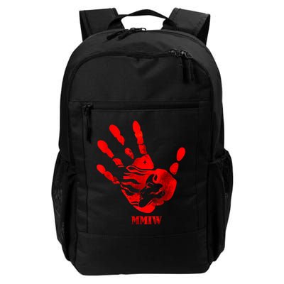 Hand Red MMIW Backpack