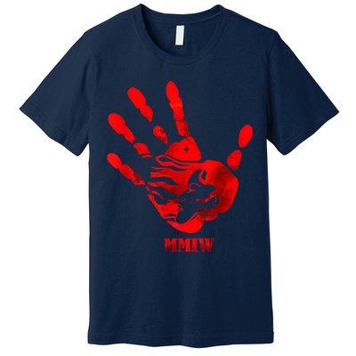 Hand Red MMIW Premium T-Shirt