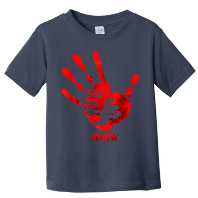 Hand Red MMIW Toddler T-Shirt