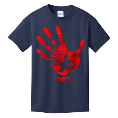 Hand Red MMIW Kids T-Shirt
