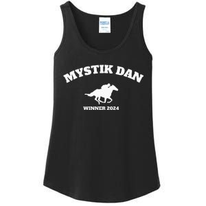 Horse Racing Mystik Dan Winner 2024 Ladies Essential Tank