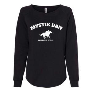 Horse Racing Mystik Dan Winner 2024 Womens California Wash Sweatshirt