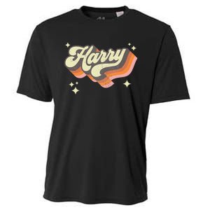 Harry Retro Male First Name Personalized 70s Cooling Performance Crew T-Shirt