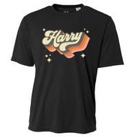 Harry Retro Male First Name Personalized 70s Cooling Performance Crew T-Shirt