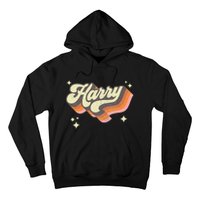 Harry Retro Male First Name Personalized 70s Hoodie