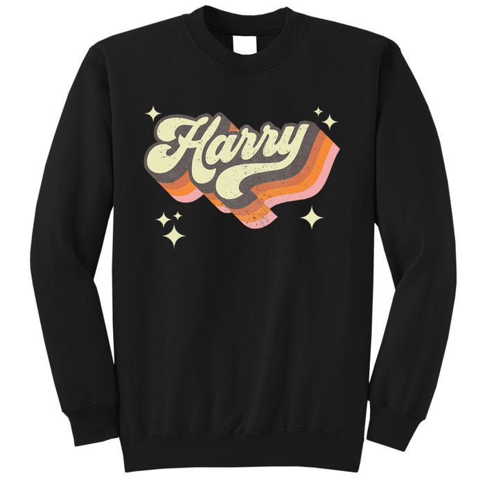 Harry Retro Male First Name Personalized 70s Sweatshirt