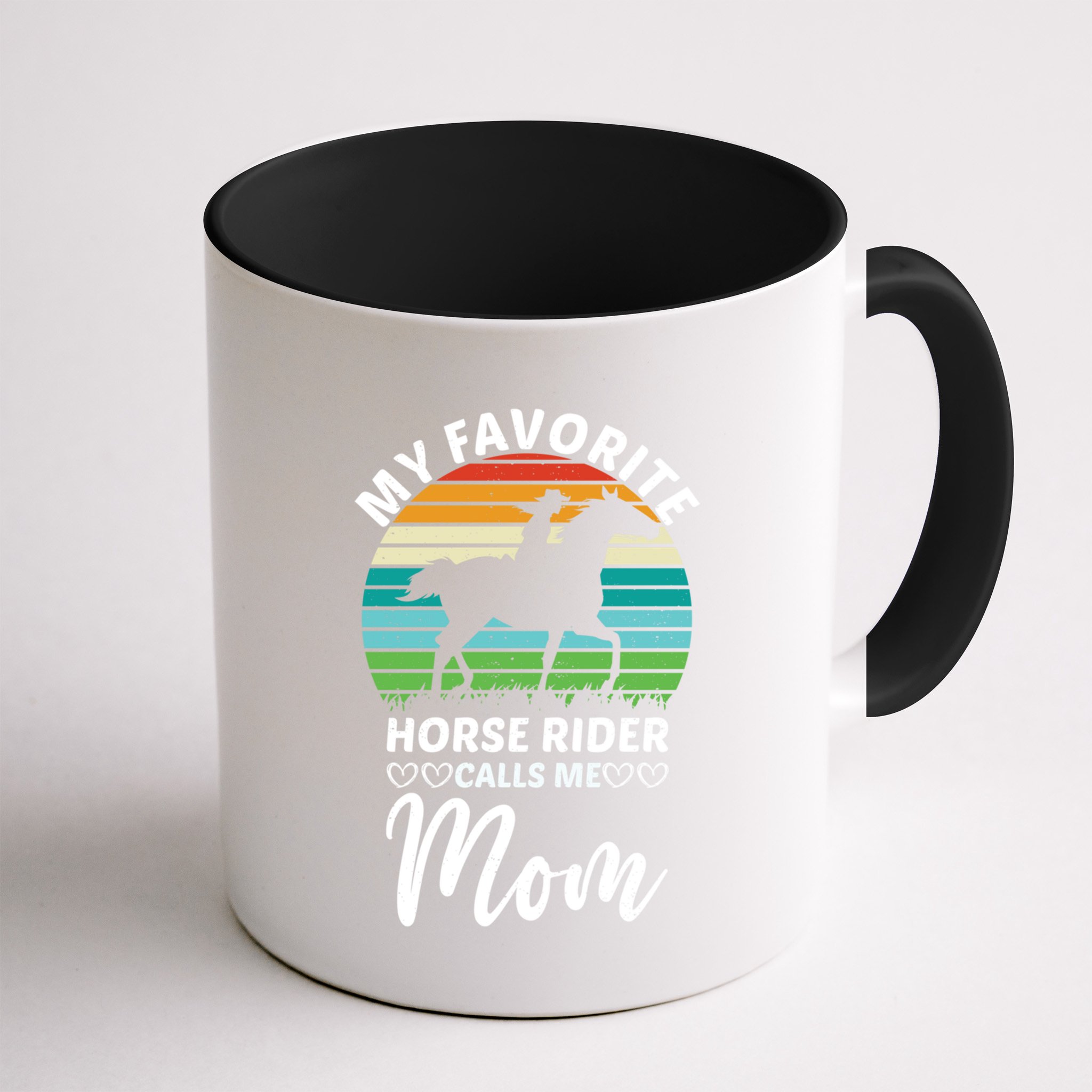 Horseback Riding Mum My Favorite Horse Rider Calls Me Mom Gift Mug