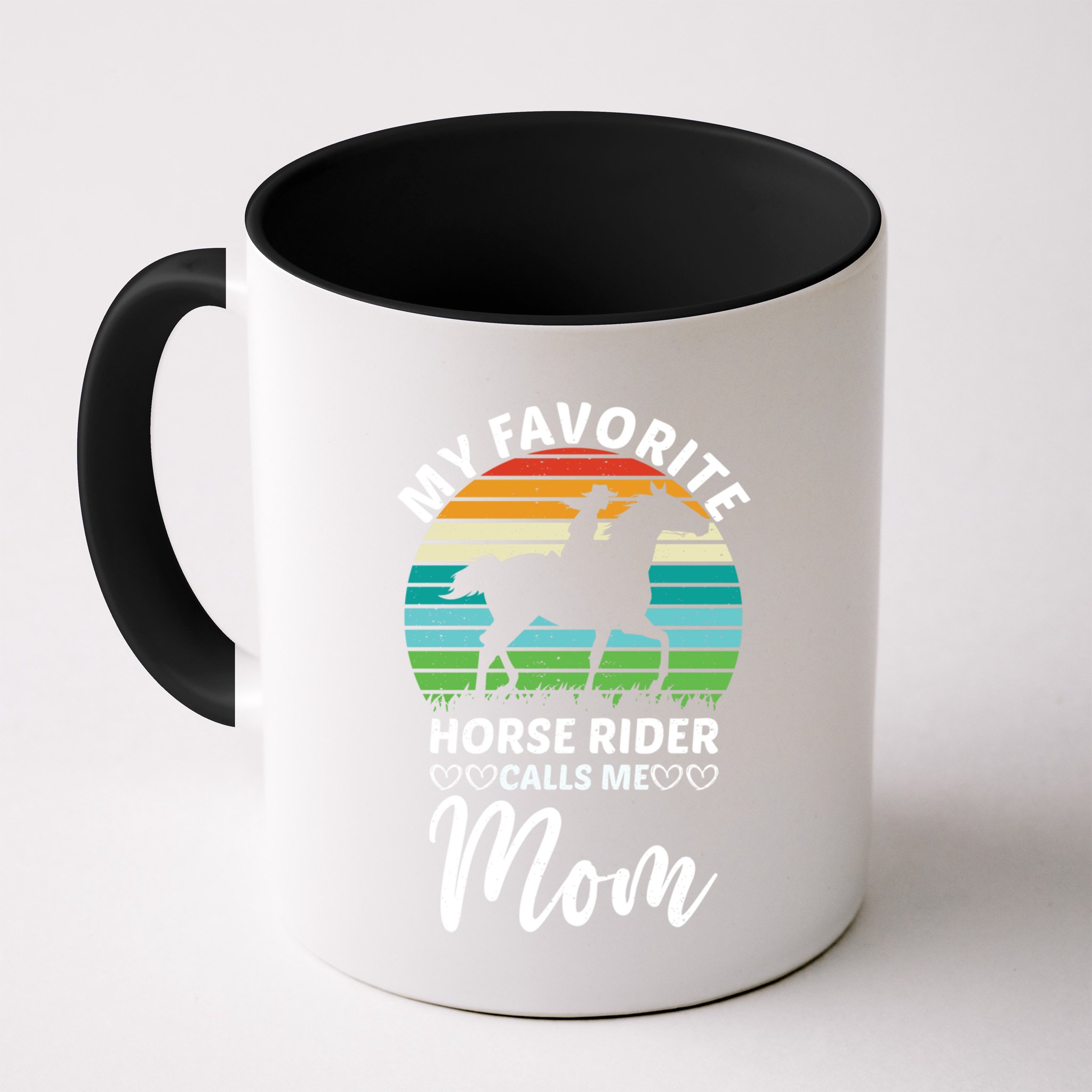Horseback Riding Mum My Favorite Horse Rider Calls Me Mom Gift Mug