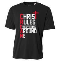 Hiphop Rap Music Cream Christ Rules Everything Around Me Cooling Performance Crew T-Shirt