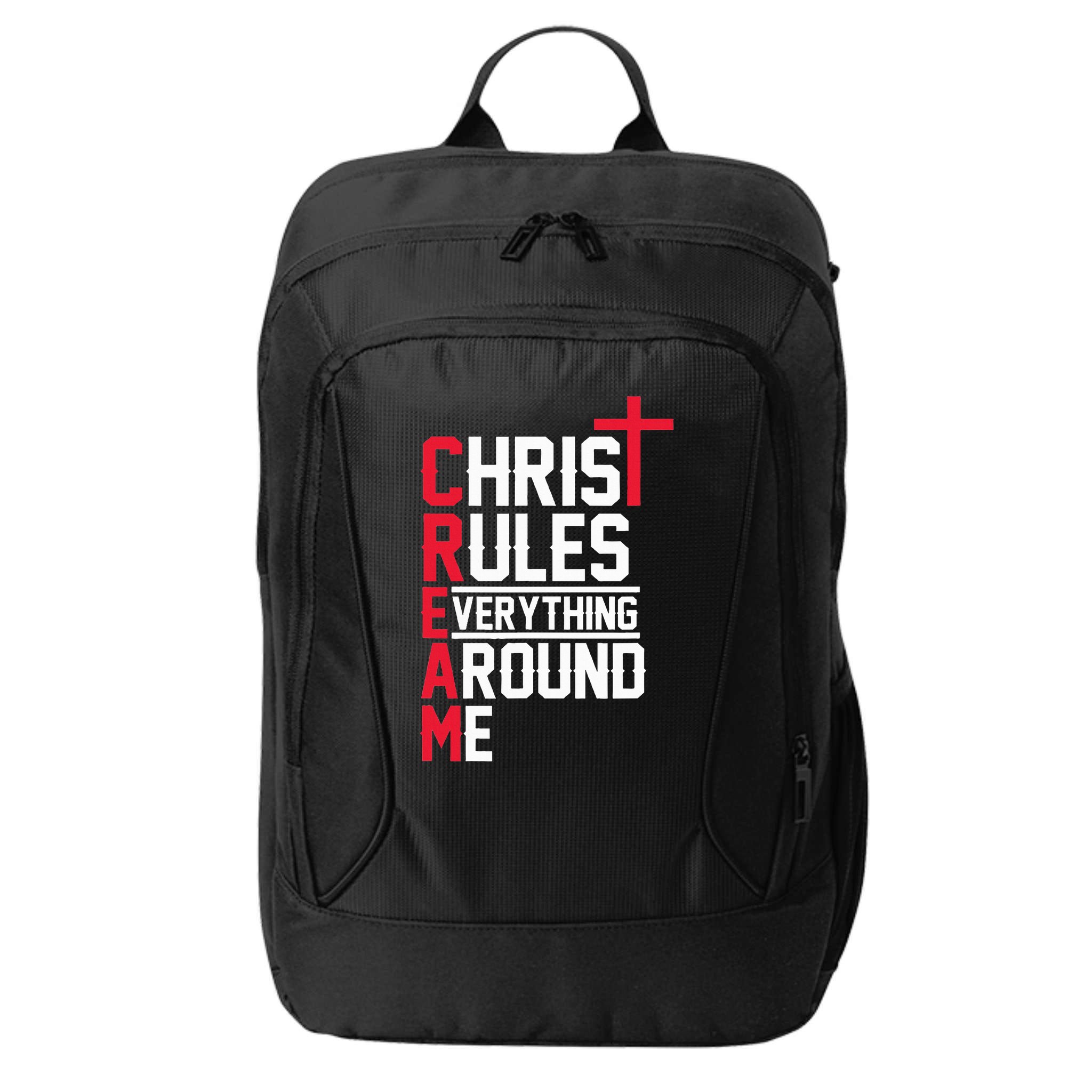 Hiphop Rap Music Cream Christ Rules Everything Around Me City Backpack