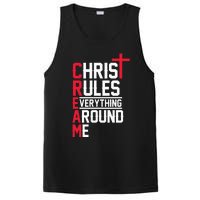 Hiphop Rap Music Cream Christ Rules Everything Around Me PosiCharge Competitor Tank