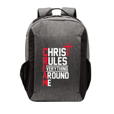 Hiphop Rap Music Cream Christ Rules Everything Around Me Vector Backpack
