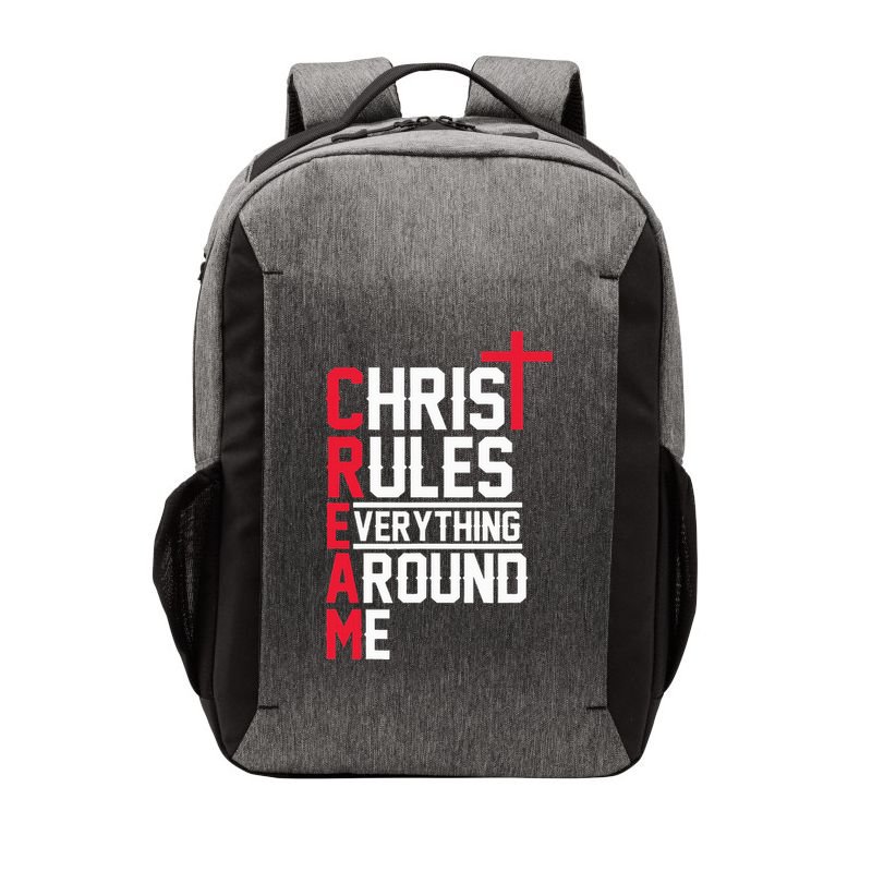 Hiphop Rap Music Cream Christ Rules Everything Around Me Vector Backpack