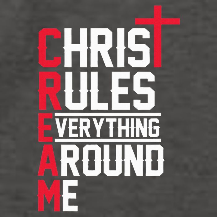 Hiphop Rap Music Cream Christ Rules Everything Around Me Vector Backpack