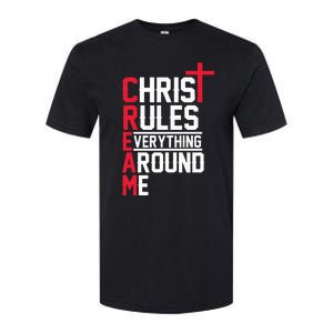 Hiphop Rap Music Cream Christ Rules Everything Around Me Softstyle CVC T-Shirt