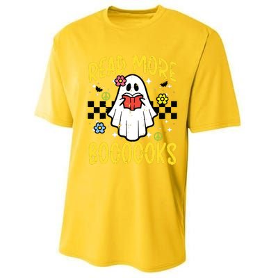 Halloween Read More Books Retro Costume Teacher Girl Performance Sprint T-Shirt