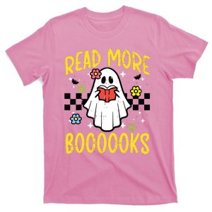 Halloween Read More Books Retro Costume Teacher Girl T-Shirt