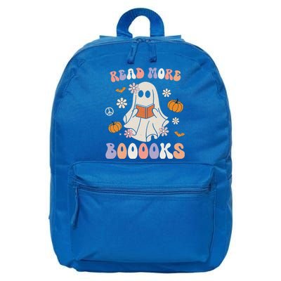 Halloween Read More Books Cute Boo Read A Book Teacher's Day 16 in Basic Backpack