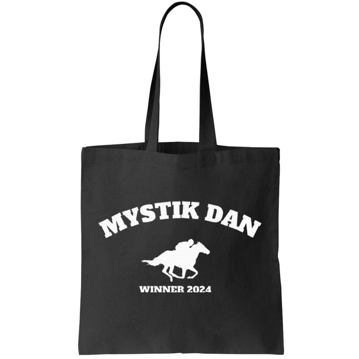 Horse Racing Mystik Dan Winner 2024 Tote Bag