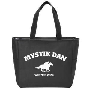 Horse Racing Mystik Dan Winner 2024 Zip Tote Bag