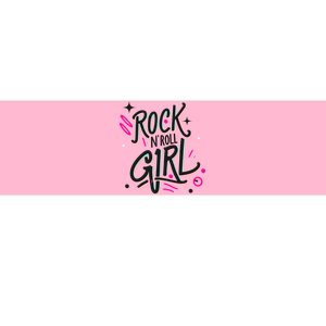 Halloween Rock N Roll Girl Retro Costume Graffiti Bumper Sticker