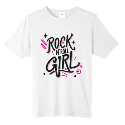 Halloween Rock N Roll Girl Retro Costume Graffiti Tall Fusion ChromaSoft Performance T-Shirt