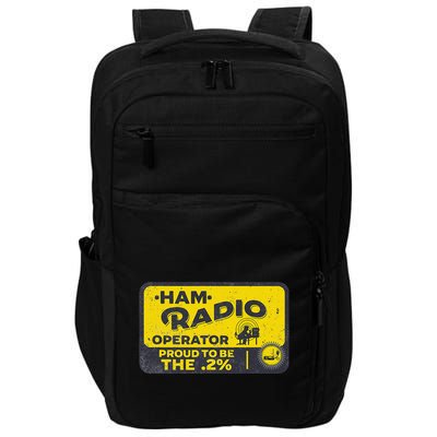 Ham Radio Operator For Signalers And Technicians Impact Tech Backpack
