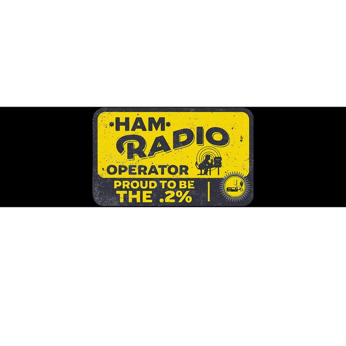 Ham Radio Operator For Signalers And Technicians Bumper Sticker