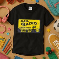Ham Radio Operator For Signalers And Technicians Kids T-Shirt