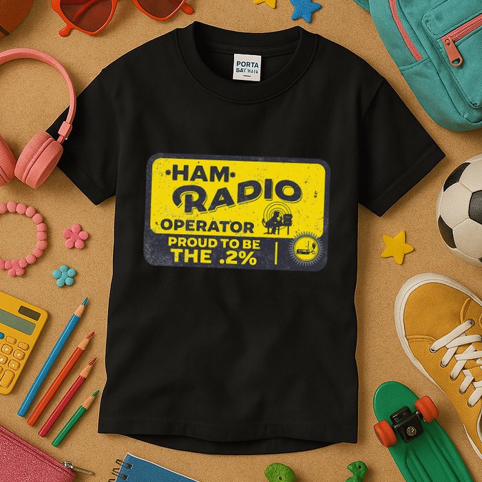 Ham Radio Operator For Signalers And Technicians Kids T-Shirt