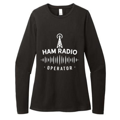 Ham Radio Operator Service Amateur Gift Womens CVC Long Sleeve Shirt