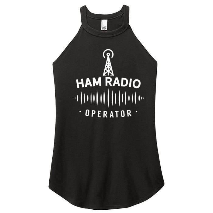 Ham Radio Operator Service Amateur Gift Women’s Perfect Tri Rocker Tank