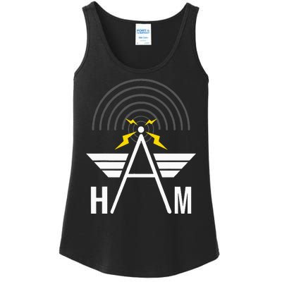 Ham Radio Operator Amateur Radio Enthusiast Ladies Essential Tank