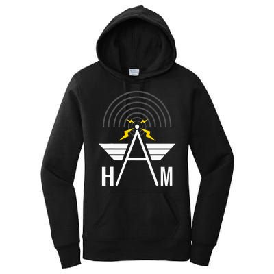 Ham Radio Operator Amateur Radio Enthusiast Women's Pullover Hoodie