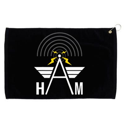 Ham Radio Operator Amateur Radio Enthusiast Grommeted Golf Towel