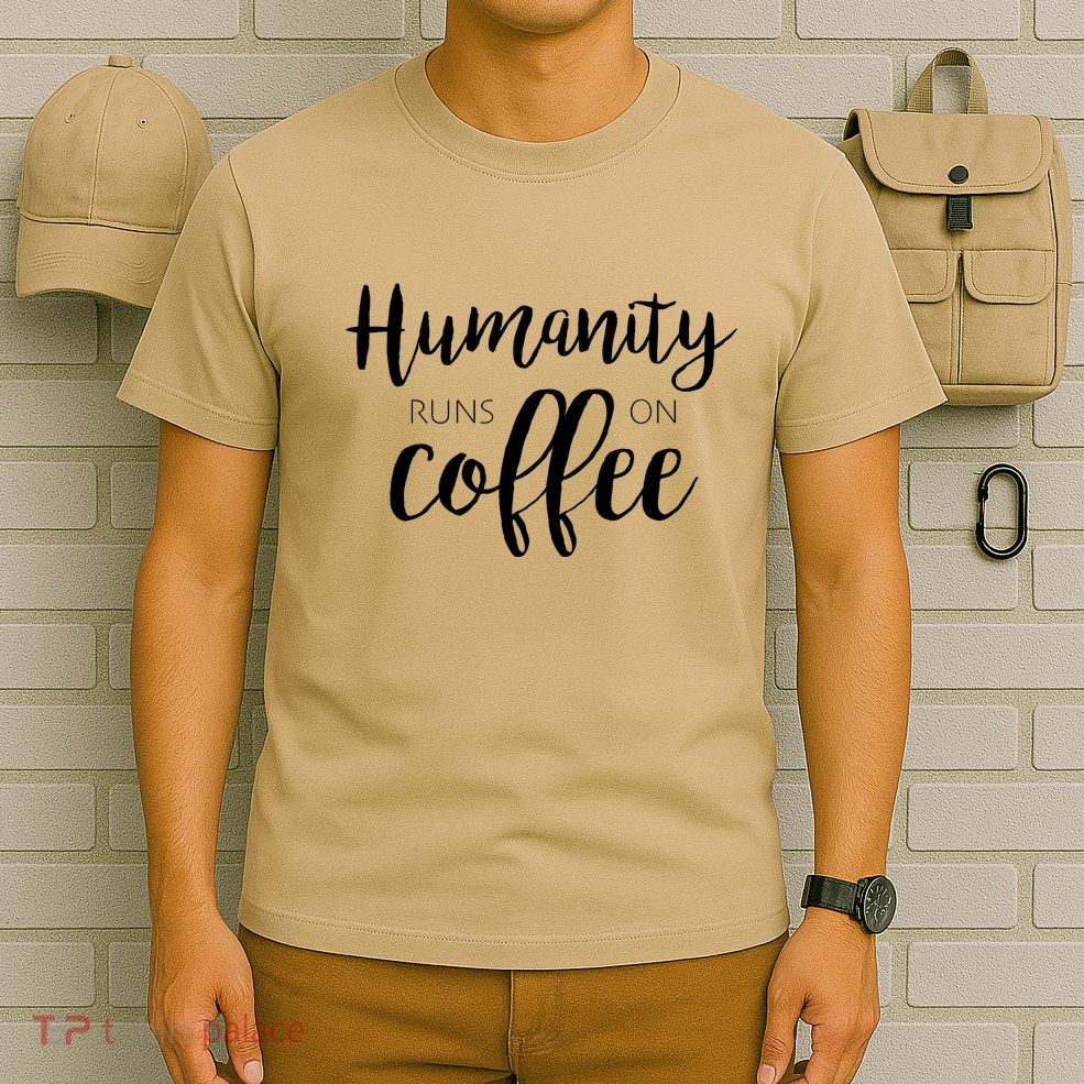 Humanity Runs On Coffee T-Shirt