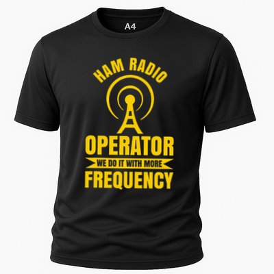 Ham Radio Operator For Ham Radio Amateur And Cooling Performance Crew T-Shirt