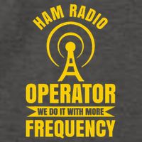 Ham Radio Operator For Ham Radio Amateur And Vector Backpack