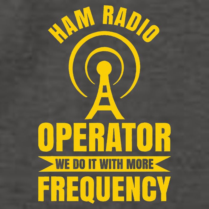 Ham Radio Operator For Ham Radio Amateur And Vector Backpack