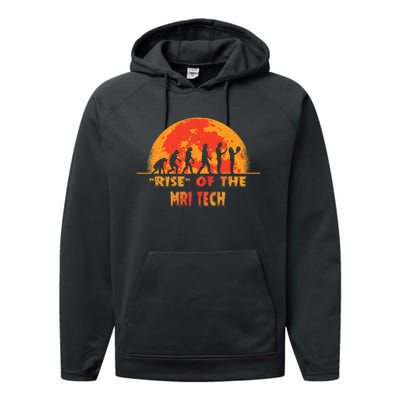 Halloween Rise Of The Mri Tech Job Coworker Performance Fleece Hoodie