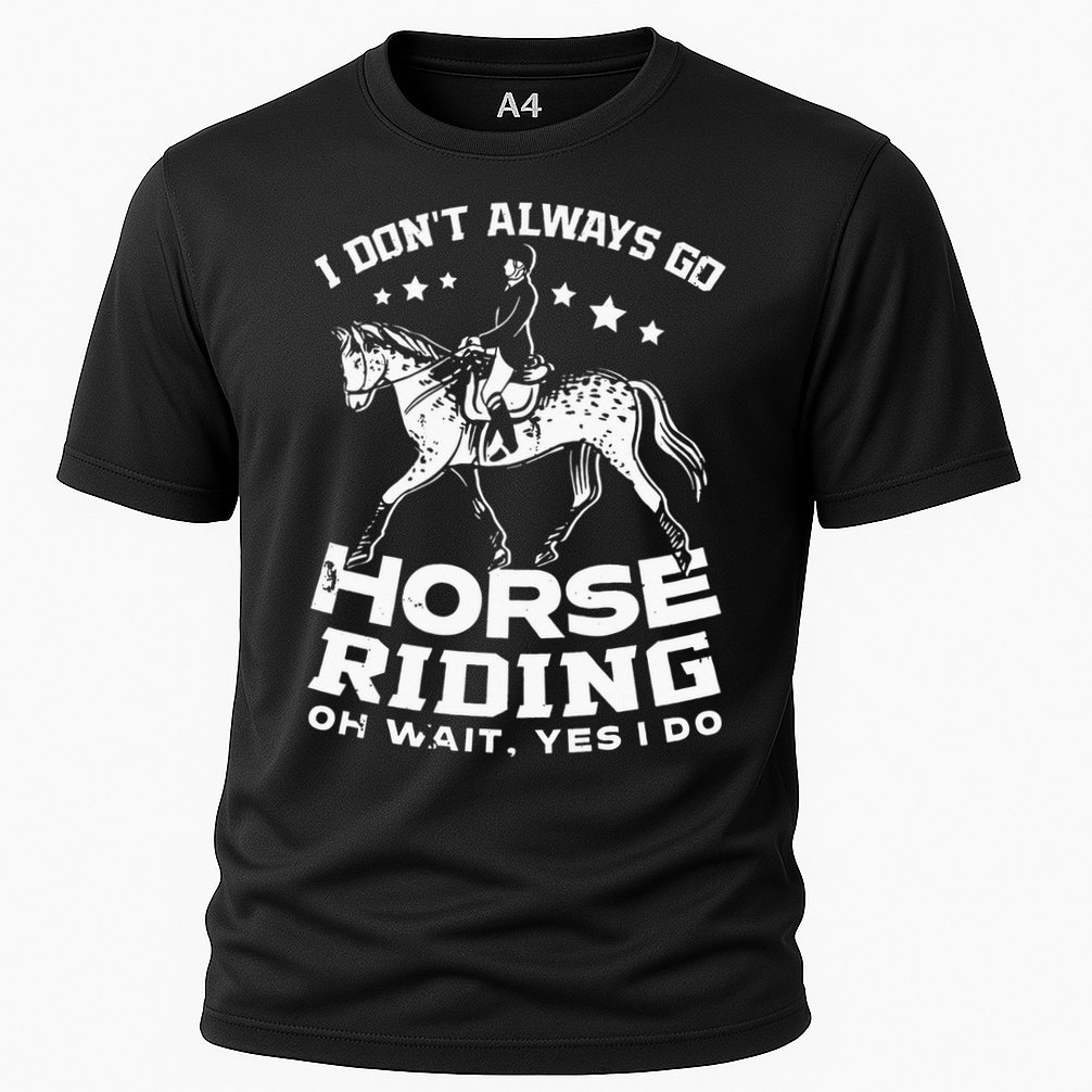 Horse Riding Owner Outfit Equestrian Horse Lover Cooling Performance Crew T-Shirt