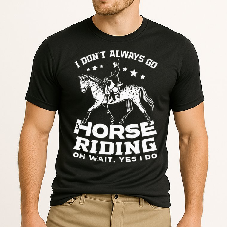 Horse Riding Owner Outfit Equestrian Horse Lover Cooling Performance Crew T-Shirt