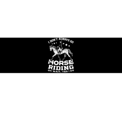 Horse Riding Owner Outfit Equestrian Horse Lover Bumper Sticker