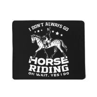 Horse Riding Owner Outfit Equestrian Horse Lover Mousepad