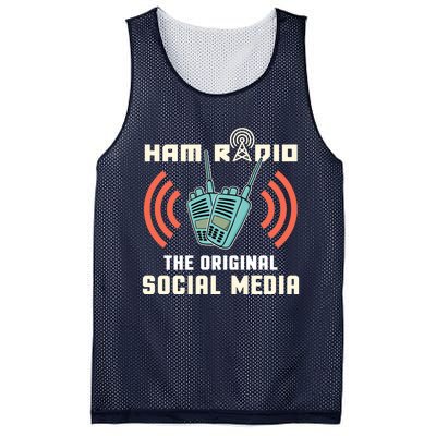 Ham Radio Operator CB Radio Funny Mesh Reversible Basketball Jersey Tank