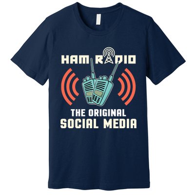 Ham Radio Operator CB Radio Funny Premium T-Shirt