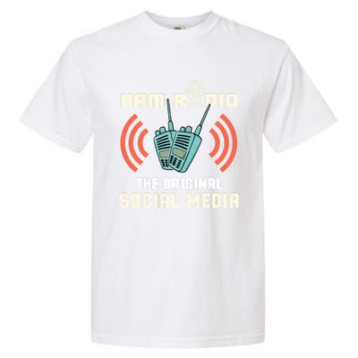 Ham Radio Operator CB Radio Funny Garment-Dyed Heavyweight T-Shirt