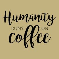 Humanity Runs On Coffee Cooling Performance Crew T-Shirt